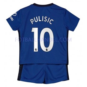 Barn Fotballdrakter Chelsea Christian Pulisic 10 Hjemme 2020-21 Kortermet